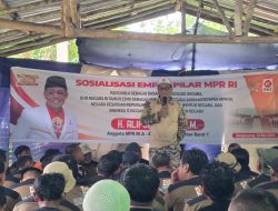 Tanamkan Nilai-Nilai Kebangsaan Alifudin Sosialisasi Empat Pilar MPR RI  Di Depan Kader PKS.